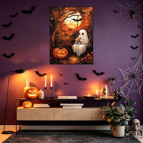 Halloween Diamond Art Kits for Adults, Diamond Painting Kits for Adults