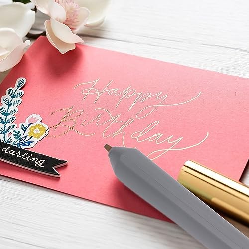 Hot Heated Foiling Pen, USB Powered Heat Pen Starter Kit Craft Stamping Embossing Pen for Crafting Drawing Writing Tool