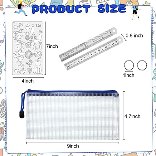Teling 66 PCS Journal Stencils Planner, Bullet Drawing Templates Set