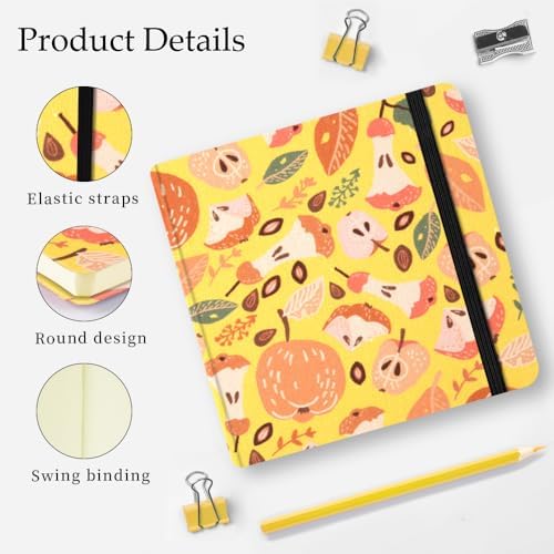 5x5 Sketchbook,Pocket Hardcover Notebooks,Sketch Books for Drawing Writing