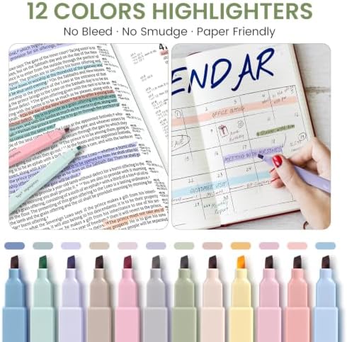Taja Cute Pencil Case With School Supplies, 39 PCS, Stationery Set, Green