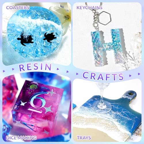 LET'S RESIN Epoxy Resin Dye,15 Color Translucent Epoxy Resin Pigment