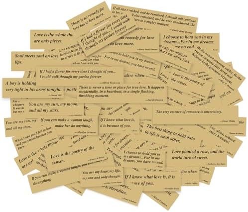 117pcs Love Quote Stickers for Scrapbooking Word Scrapbook Stickers for Couples, Wedding, Anniversary Themed, Journaling Supplies, Junk Journal, DIY Crafts, Photo Album Decoration(love117)