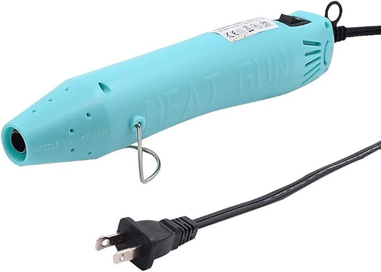 mofa Resin Heat gun,6.6ft Cable 300W Hot Air Gun for Crafting,Acrylic Paint Dryer Multi-Purpose Electric Heating Nozzle (Blue)