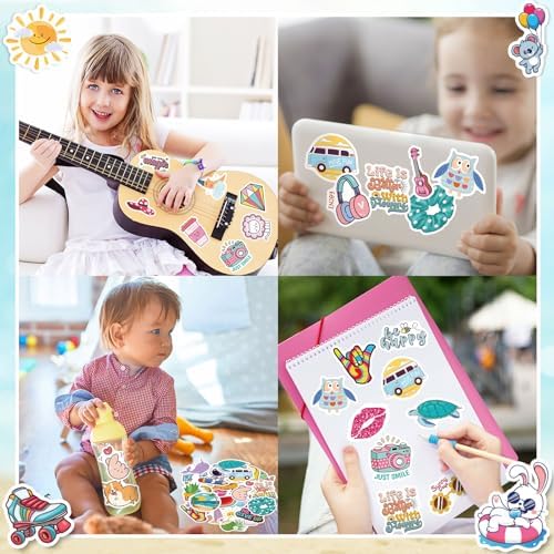 Wninbu 200 PCS Cute Stickers for Kids,Water Bottle Stickers for Girls Boys