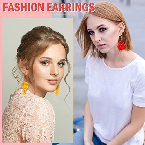 Kajaia 114 Pcs Polymer Clay Earring Cutters Bohemian Polymer Clay Cutters for Earrings Set Jewelry Making Supplies for Women Craft DIY