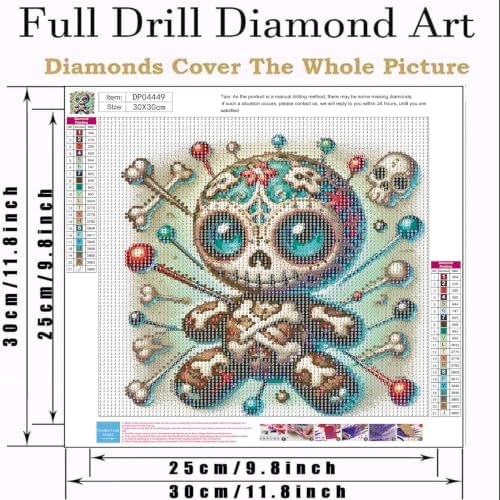 Terror Doll Diamond Art Kits for Adult Diamond Painting Kit for Beginner