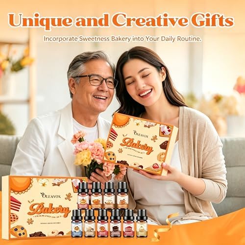 Bakery Essential Oils Set, Fragrance Oil for Diffuser