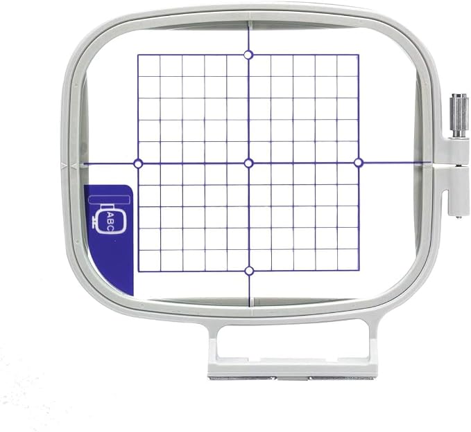 Sew Tech Embroidery Hoop for Brother, 4x4in 100x100mm SA443 EF83 Frame | Fits PE900 SE2000 PE800 PE780D PE770 PE700 SE2100 SE1950 SE1900 NS1250E NS2850D Brother; Baby Lock Bloom Accord Ellure