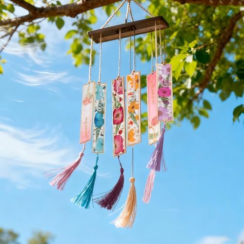 LET'S RESIN 12pcs Bookmark Bezels for Resin with Tassels, UV Resin Molds for DIY Bookmarks, Metal Bookmark Bezels Bulk for Craft Supplies & Wind Chime Accessories (Tape Not Included) (Pack of 3)