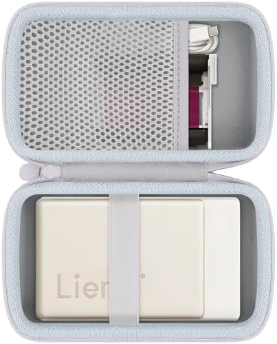 khanka Case for Liene Pearl N200 Pro Portable Photo Printer,White