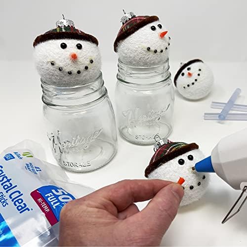 AdTech Full Size Hot Glue Sticks, 4-Inch | Multi-Temp for High & Low Temp Glue Guns | Strong Bond for Crafts, DIY & Repairs | Made in the USA