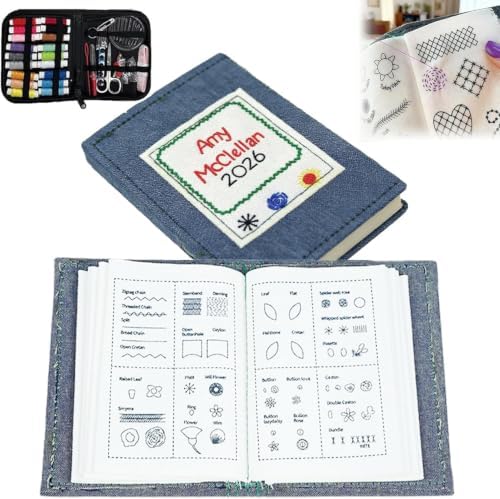 NRAEC 2026 Upgraded Embroidery Stitch Book Kit