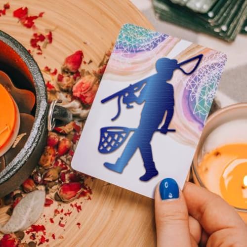 GLOBLELAND Family Fishing Cutting Dies for Card Making Fishing Net Background Cut Die for DIY Scrapbooking Journal Embossing Paper Craft Decor