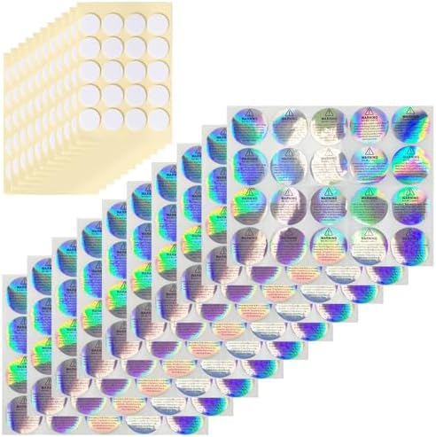 Candle Wick Stickers, Heat Resistant Double Sided Stickers, 200 PCS