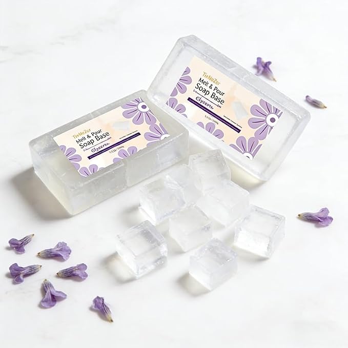 Clear Soap Base, Melt and Pour Glycerin Soap Base for Soap Making 5.2 LB