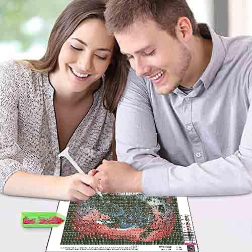 4 Pack Gothic Diamond Art Kits for Adults,Diamond Painting Kit for Beginner