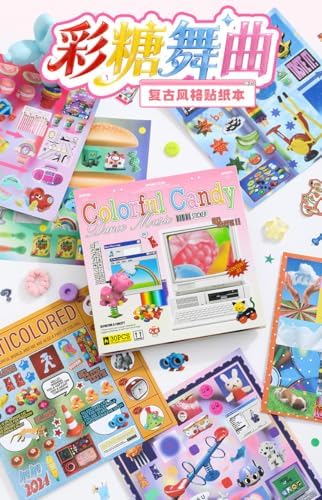 Alideco 30pcs Scrapbook Stickers Vintage Gourmet Desserts Sticker Book for Adults Sticker journaling Stickers for Scrapbooking (caitangwuqu)