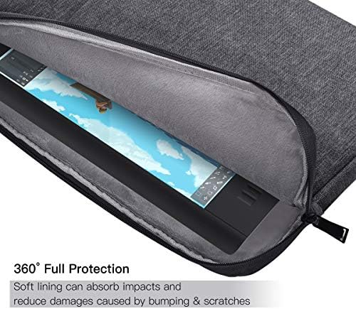 Drawing Carrying Tablet Sleeve Case for Xp-Pen Artist12 / Artist 13.3 Pro 13.3 Inch,VEIKK A15, Compatible with Wacom Cintiq 13HD Bag(Space Grey)