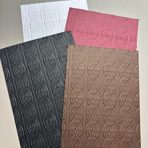 Floral Heart Leaf Swirl 3D Embossing Folder, Romantic Love Textured Plastic Stencil for DIY Scrapbooking Card Making Paper Crafts