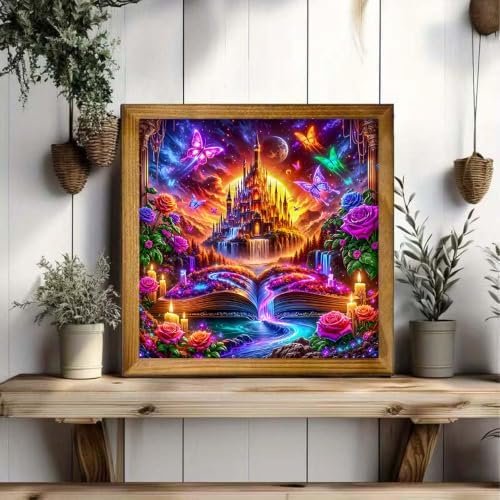 YOLENIX Fantasy Wonderland Diamond Art Kits for Adult Diamond Painting Kit