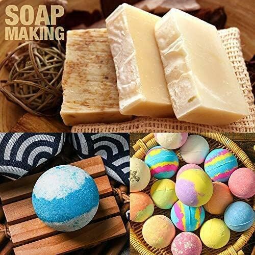 30 Colors Mica Powder, Mica Pigment Powder for Epoxy Resin, Lip Gloss, Eye Shadow, Dye, Soap Making, Nail Polish, Candle Making, Bath Bombs