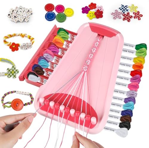 CEUCAL Bracelet Making Kit for Girls 8-12 - Friendship Bracelet Kit