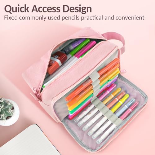 Sooez Original High Capacity Pencil Case, Big Pencil Bag Pouch Organizer