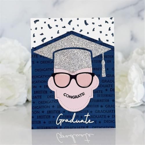 Graduation Season Hat Metal Cutting Dies for Card Making