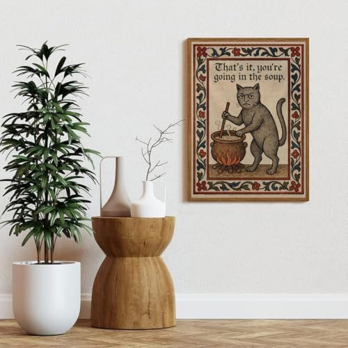 Strange Medieval Cat Diamond Art Kits for Adult Diamond Painting Kit