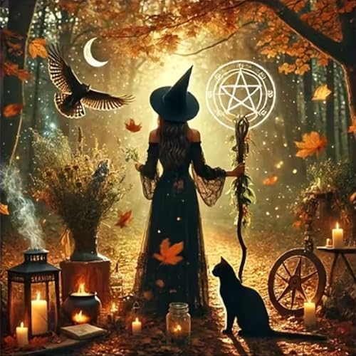 Halloween Diamond Art Kits for Adults,Diamond Painting Kits for Beginner 5D