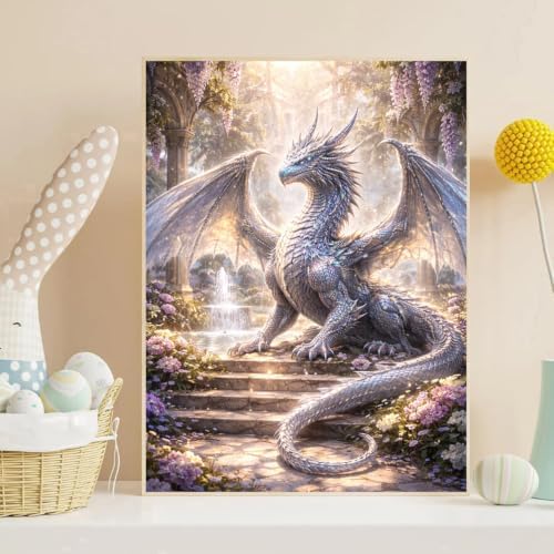 Diamond Art Kits for Adults, Dragon Diamond Art Painting Kits for Adults