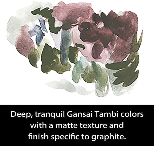 Kuretake Gansai Tambi GRAPHITE COLORS, 6 colors set, Made in Japan