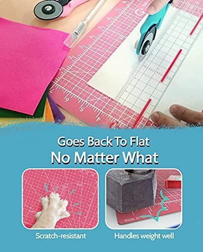 G+ Self-Healing Modeler's Cutting Mat A4 9 x 12"; Professional Small Cutting Board for Kids Modeling, Scrapbooking, Gundam Building, Rotary Cutting - A Great Hobbyist Cutting mat