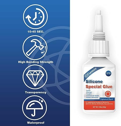 30g Silicone Glue - Strong Adhesive for Repairs and Sealing