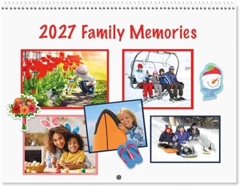 Current 2027-2028 Wall Calendar