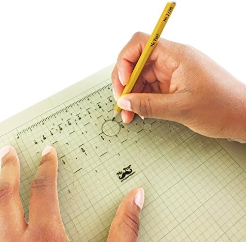 Mr. Pen French Curve and Template Ruler Set, 6 Pieces