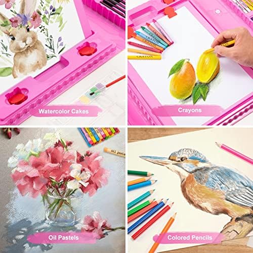 Art Supplies, 272 Pack Art Set Crafts Drawing Kit for Kids Girls Boys Teens