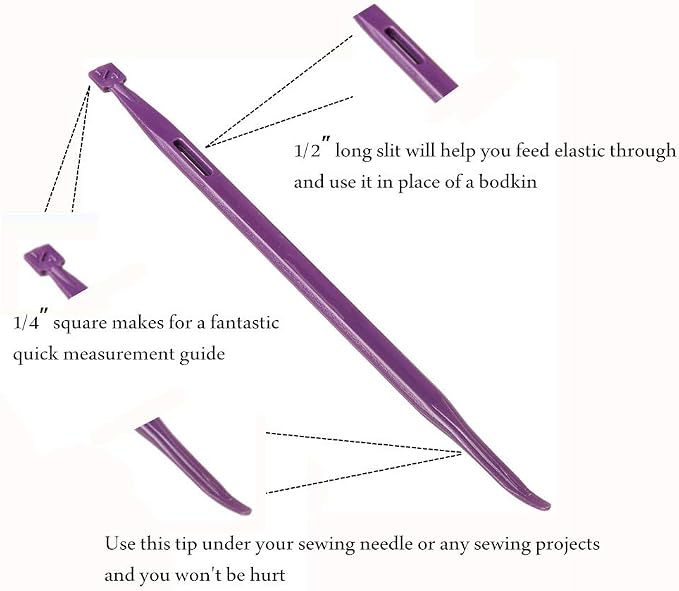 that Purple Thang Sewing Tools 5Pcs for Sewing Craft Projects Use Thread Rubber Band Tools By Windman