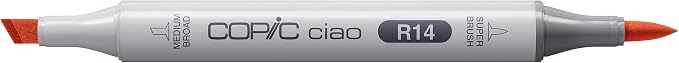 Copic Markers R14 Ciao with Replaceable Nib, Light Rouge