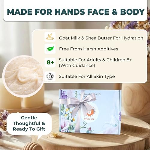 Honey Oak DIY Soap Making Kit Gift Set for Adults & Kids