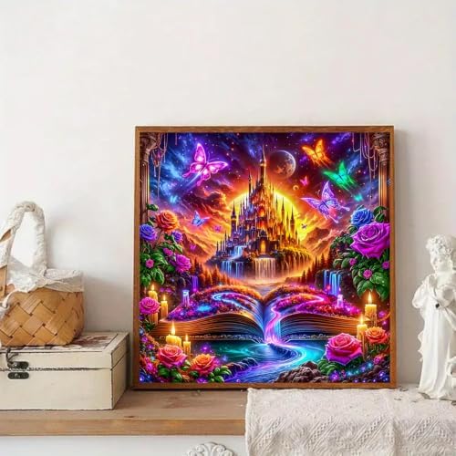 YOLENIX Fantasy Wonderland Diamond Art Kits for Adult Diamond Painting Kit