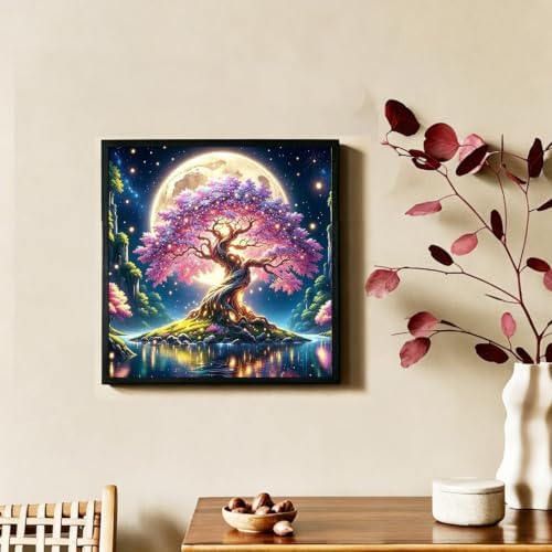 SUHEFAFA Tree of Life Diamond Art Kits for Adults Beginners 12×12inch