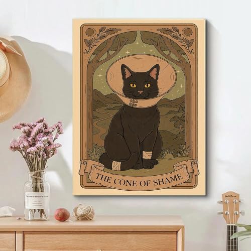 Diamond Art Kits for Adults,Cat Diamond Painting for Beginners,12 x 16 Inch
