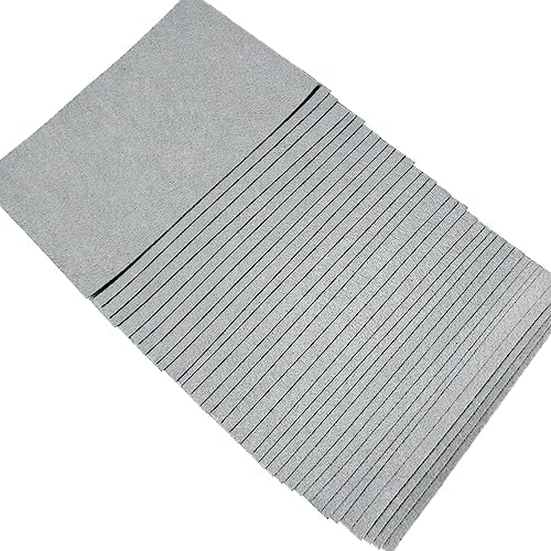 Jtnohx Self Adhesive Felt Sheets Adhesive Backed Felt Fabric Grey 4"x8"