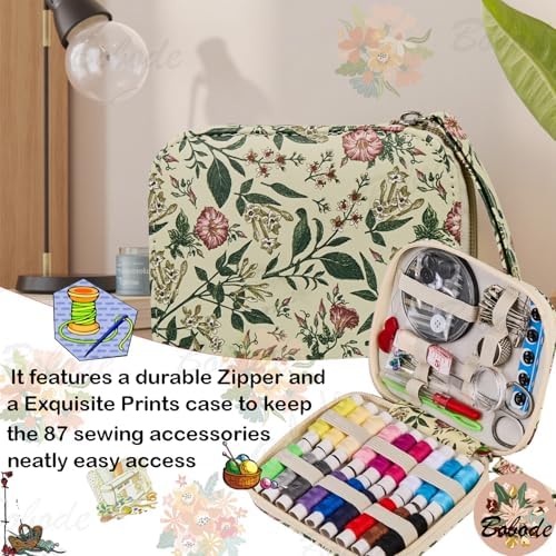 Arts Craft Printing Sewing Kit Travel Basic Small Sewing Set