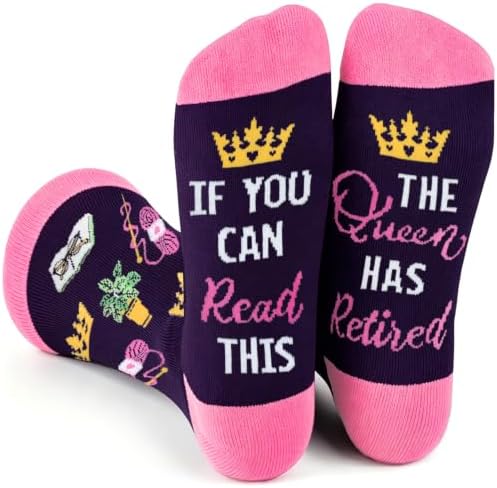 GOLIN Novelty Socks for Women - Funny Gifts for Her, Mom, Grandma and Coworker