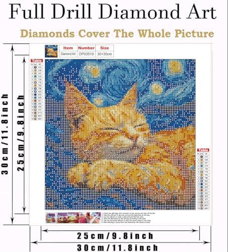 Starry Night Diamond Art Kits for Adult Diamond Painting Kit for Beginner