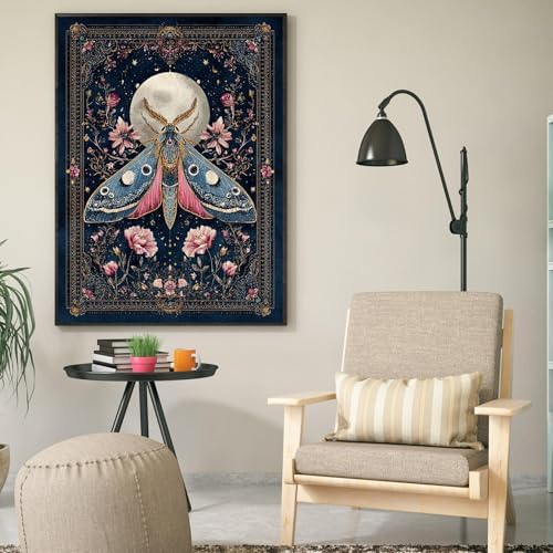 ILYUFO Diamond Art Kits for Adults Butterfly DIY Diamond Painting