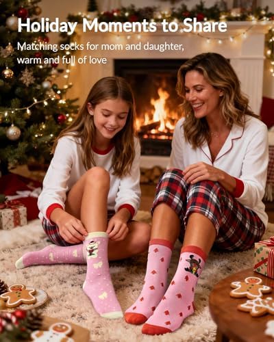 Jeasona Women's Cute Socks Fun Gifts for Wife Mom Daughter Girlfriend